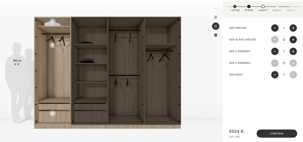 Formify cabinet configurator - step 8